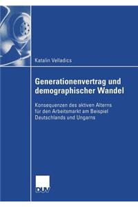 Generationenvertrag Und Demographischer Wandel