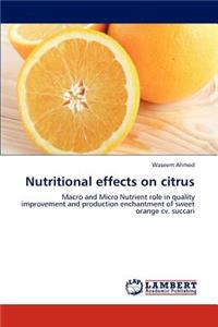 Nutritional Effects on Citrus