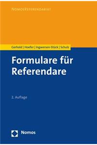 Formulare Fur Referendare