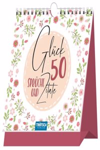 Trotsch Tischaufsteller Spruche und Zitate zum Aufstellen Gluck