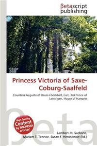 Princess Victoria of Saxe-Coburg-Saalfeld
