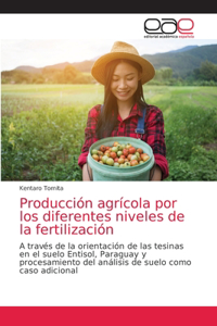 Producción agrícola por los diferentes niveles de la fertilización