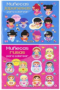 Munecas para colorear (2 titulos)