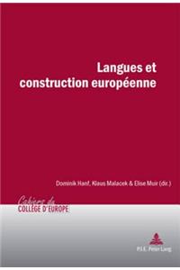 Langues Et Construction Européenne