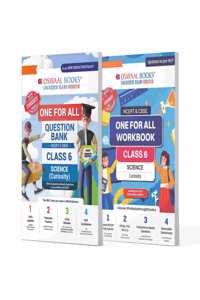 Oswaal One For All Question Bank + One For All Workbook (NCERT & CBSE) Class 6 Science (Set Of 2 Books) | For Latest Exam
