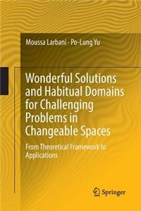 Wonderful Solutions and Habitual Domains for Challenging Problems in Changeable Spaces