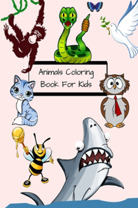 Animals Coloring Book For Kids