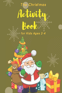 Christmas Activity Book for Kids Ages 2-4