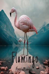 Flamingo 2021 Wall Calendar