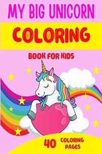My Big Unicorn Coloring Book