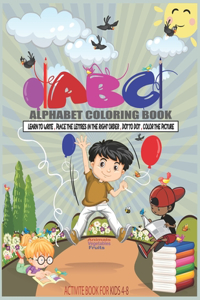 ABC Alphabet Coloring Book