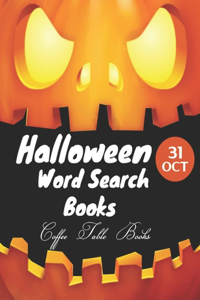Halloween Word Search Books
