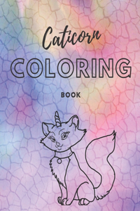 Caticorn coloring book
