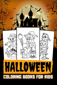 Halloween Coloring Books for kids