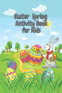 Easter Spring Activity Book for Kids