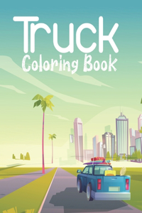 Truck Coloring Book