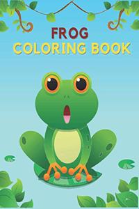 Frog Coloring Book