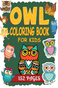 Owl Coloring Book For Kids