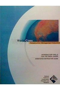 Introduction Crew Leader Annotated Instructor's Guide, PB