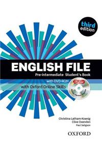 English File Third Edition Pre-Intermediate Student'S Book With Itutor And Onlin