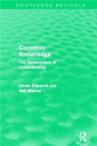 Common Knowledge (Routledge Revivals)