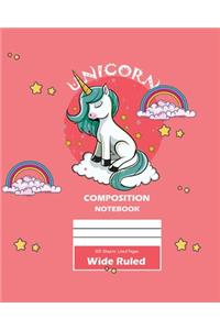 Unicorn Composition Notebook