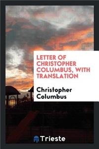 Letter of Christopher Columbus