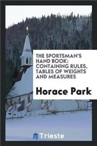 Sportsman's Hand Book