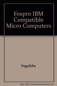 Foxpro IBM Compatible Micro Computers