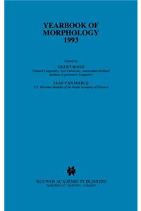 Yearbook of Morphology 1993