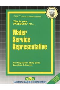 Water Service Representative