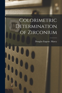 Colorimetric Determination of Zirconium