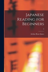 Japanese Reading for Beginners; 3