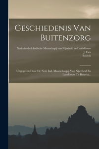 Geschiedenis Van Buitenzorg