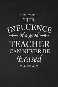 The Influence Of A Good Teacher Can Never Be Erased