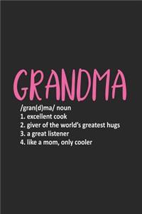 Grandma /Gran(d)ma/ Noun