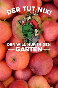 Der tut nix! Der will nur in den Garten