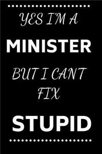 Yes I'm A Minister But I Can't Fix Stupid