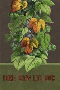 Home Brew Log Book