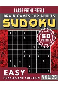 SUDOKU Easy Large Print