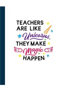 Teachers Are Like Unicorns, They Make Magic Happen