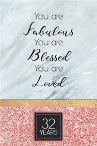 32nd Birthday Journal