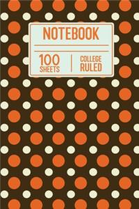 Notebook 100 Sheets College Ruled