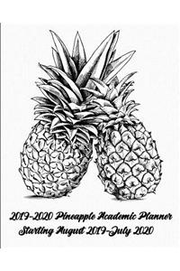 2019-2020 Pineapple Academic Planner - Starting August 2019-July 2020