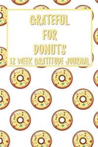 Grateful for Donuts 12 Week Gratitude Journal