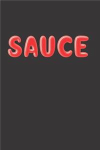 Sauce Notebook Journal