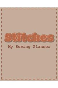 Stitches. My Sewing Planner