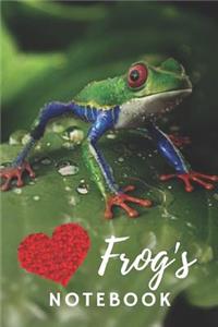 Frog Notebook