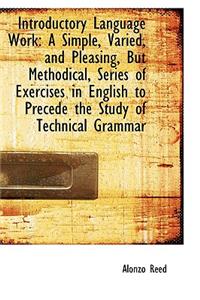 Introductory Language Work