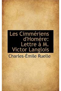 Les CIMM Riens D'Hom Re: Lettre M. Victor Langlois
